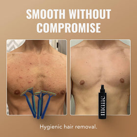 Superior Mane size comparison in hand showing compact, easy storage