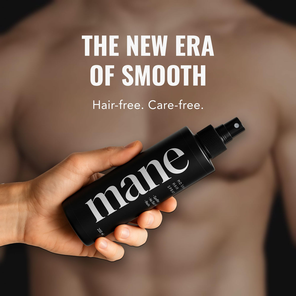 Superior Mane travel-sized can in gym bag for convenient grooming on-the-go