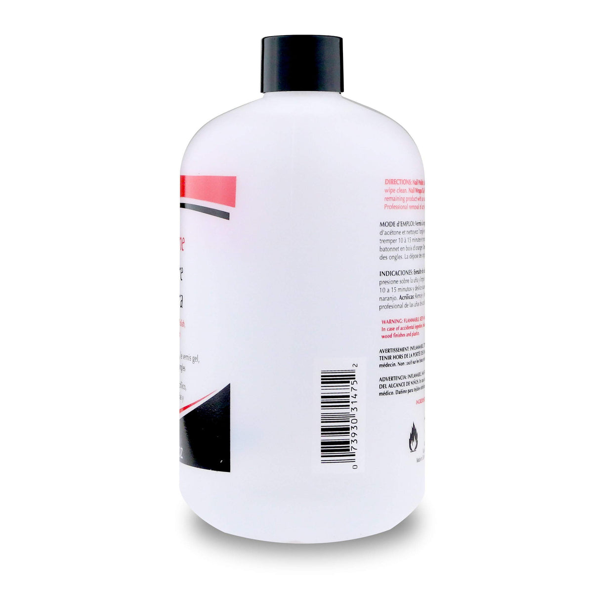 SuperNail pure acetone liquid close-up highlighting clarity and fast action