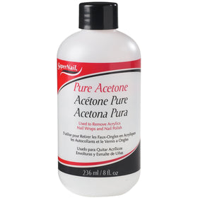 SuperNail bottle front label showing product name and professional benefit