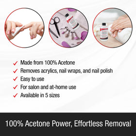 SuperNail in use during salon soak-off demonstrating quick removal benefit