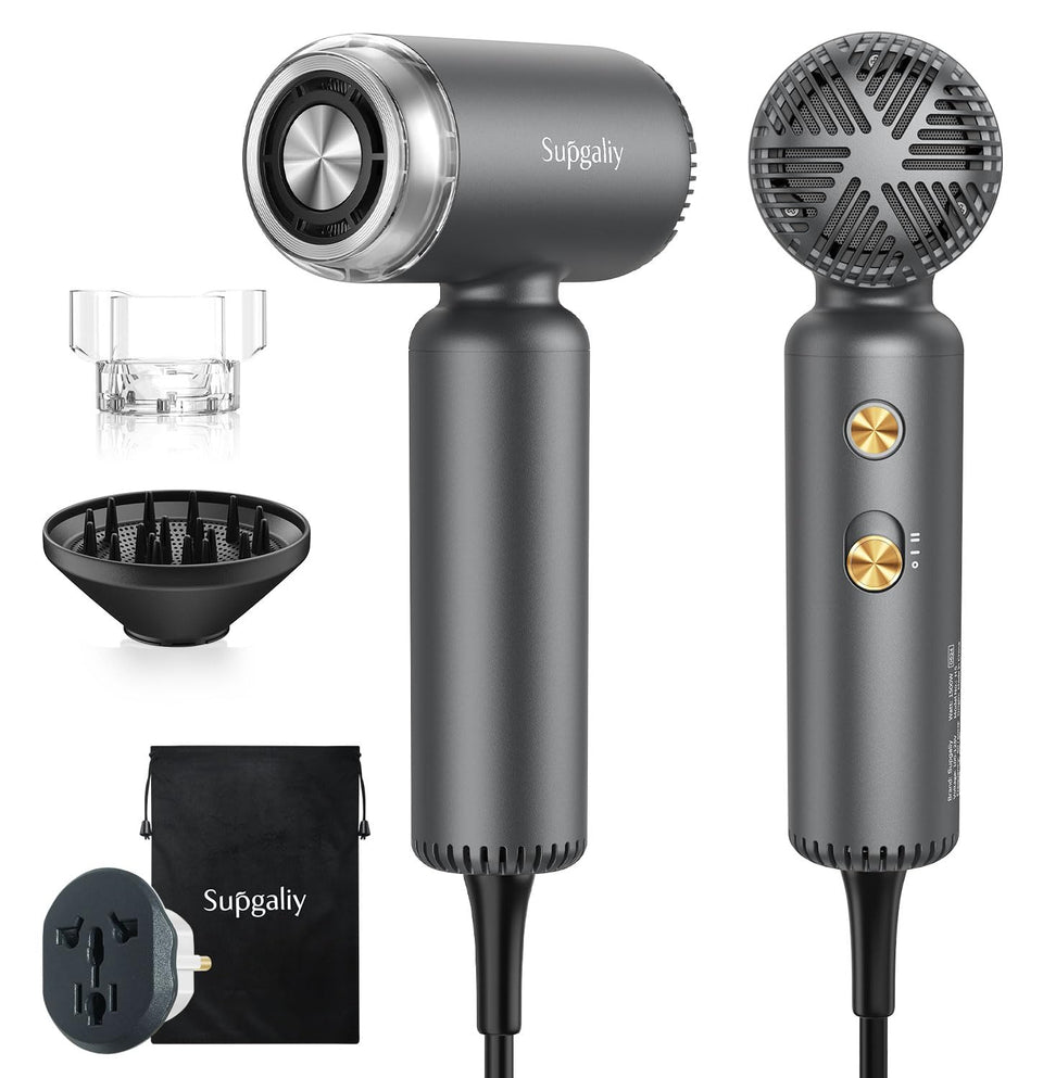 SUPGALIY front view compact travel dryer showing design and fast drying benefit