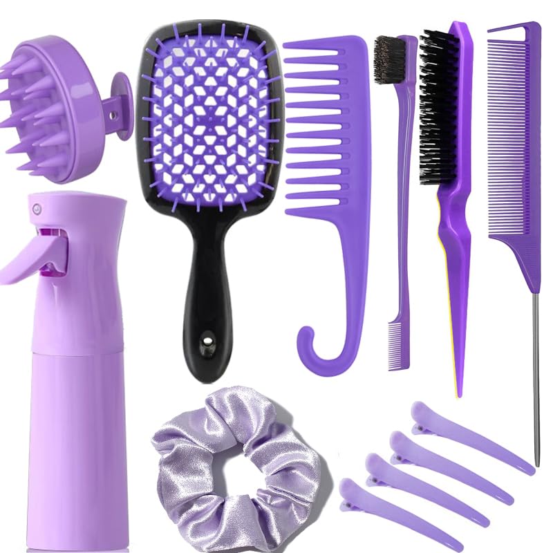 SUPHOUSE front view of full purple 12-piece kit showing organized contents and portability