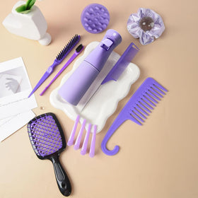 SUPHOUSE soft silicone scalp massager bristles gently exfoliating and improving shampoo coverage