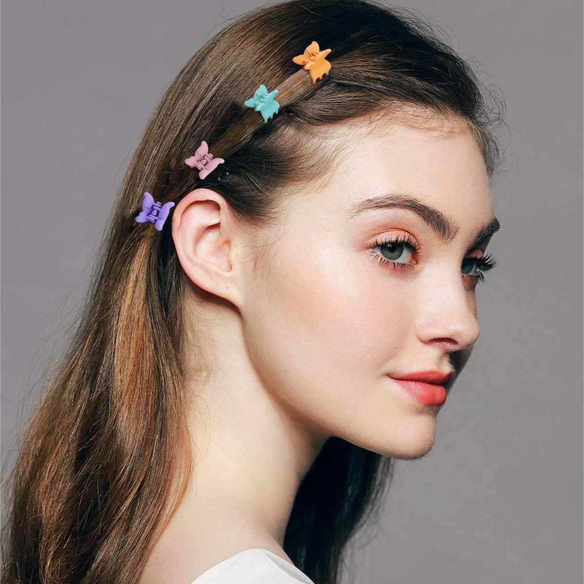 SuPoo butterfly clip close-up highlighting spring mechanism and secure grip