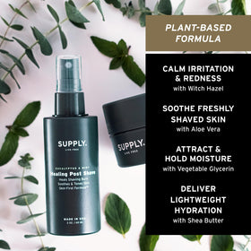 SUPPLY spray nozzle dispensing fine mist, provides even soothing coverage
