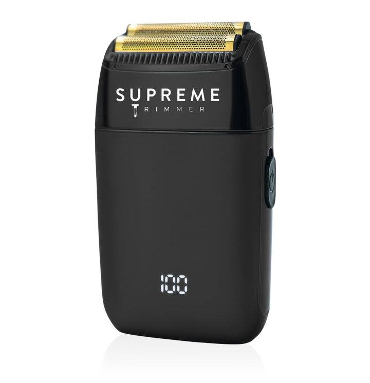 Supreme Trimmer Crunch Lite front view showing compact design and ergonomic grip for control