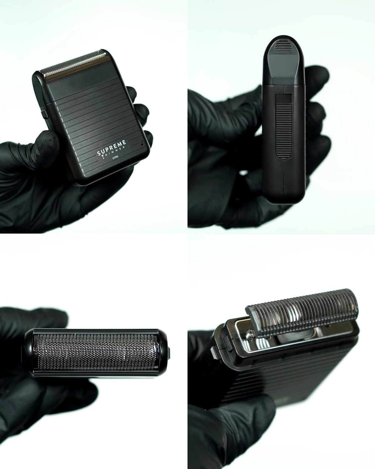 Supreme Trimmer held in hand demonstrating lightweight comfortable grip