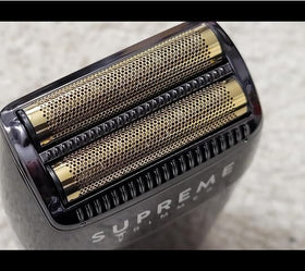 Step-by-step view of installing Supreme Trimmer SB55 to an STF600 for tool-free replacement