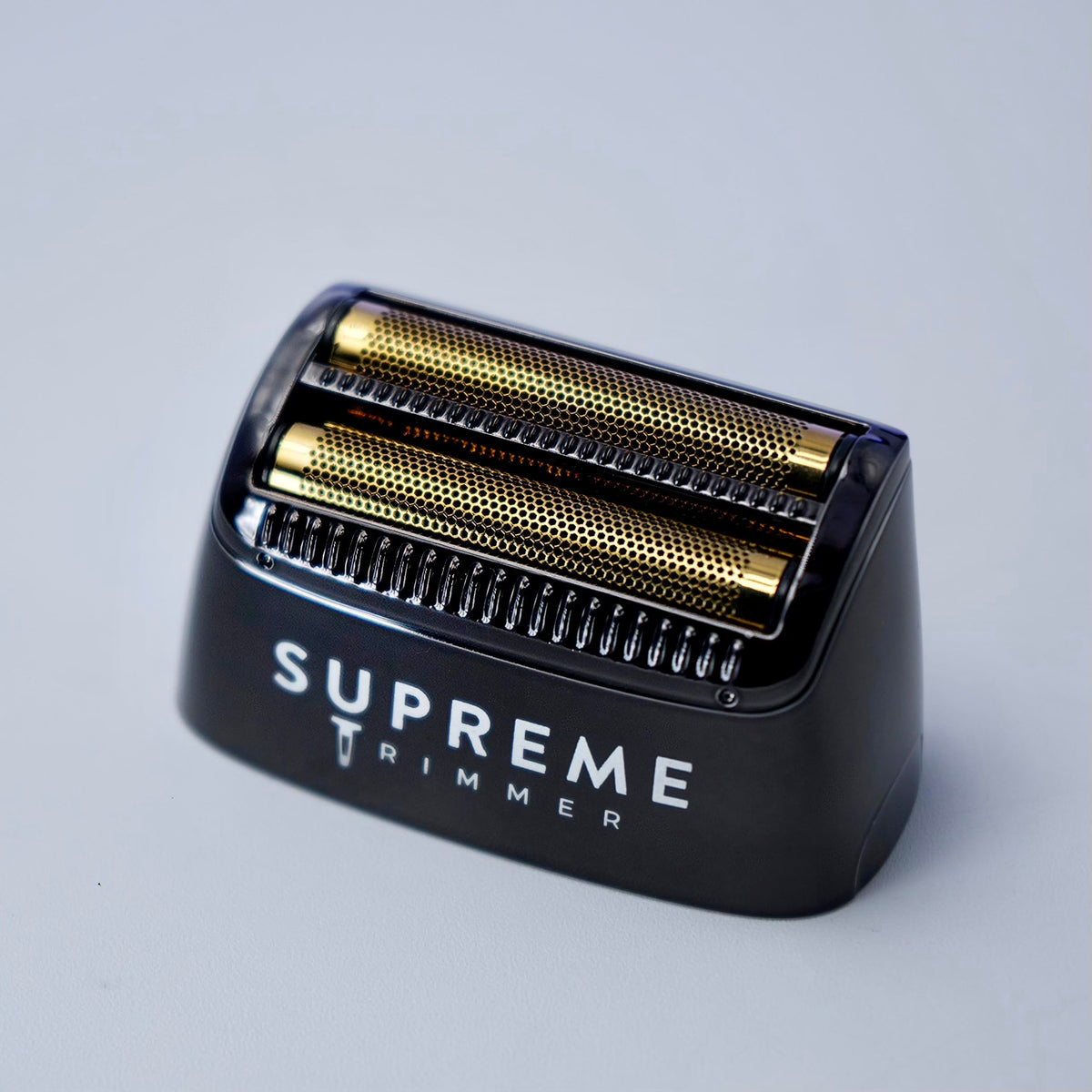 Supreme Trimmer SB55 mounted on a Crunch Lite STF600 demonstrating correct fit and restored shave