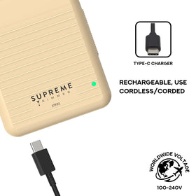 Supreme Trimmer Type-C charging port detail for quick worldwide charging
