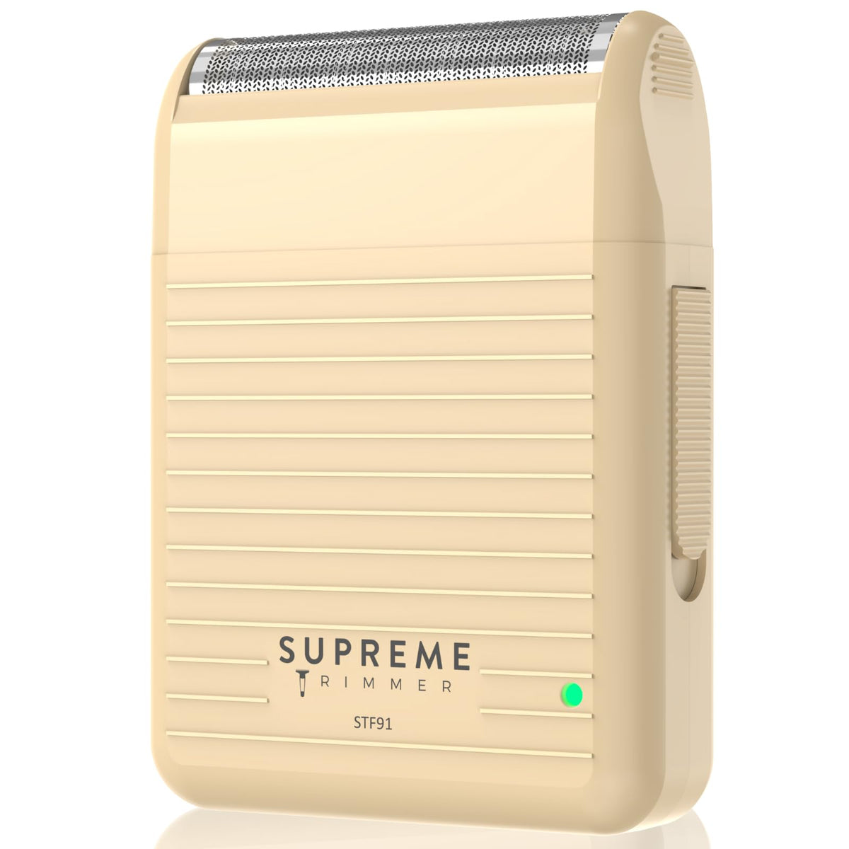Supreme Trimmer Solo Lite front view showing ergonomic grip and portability