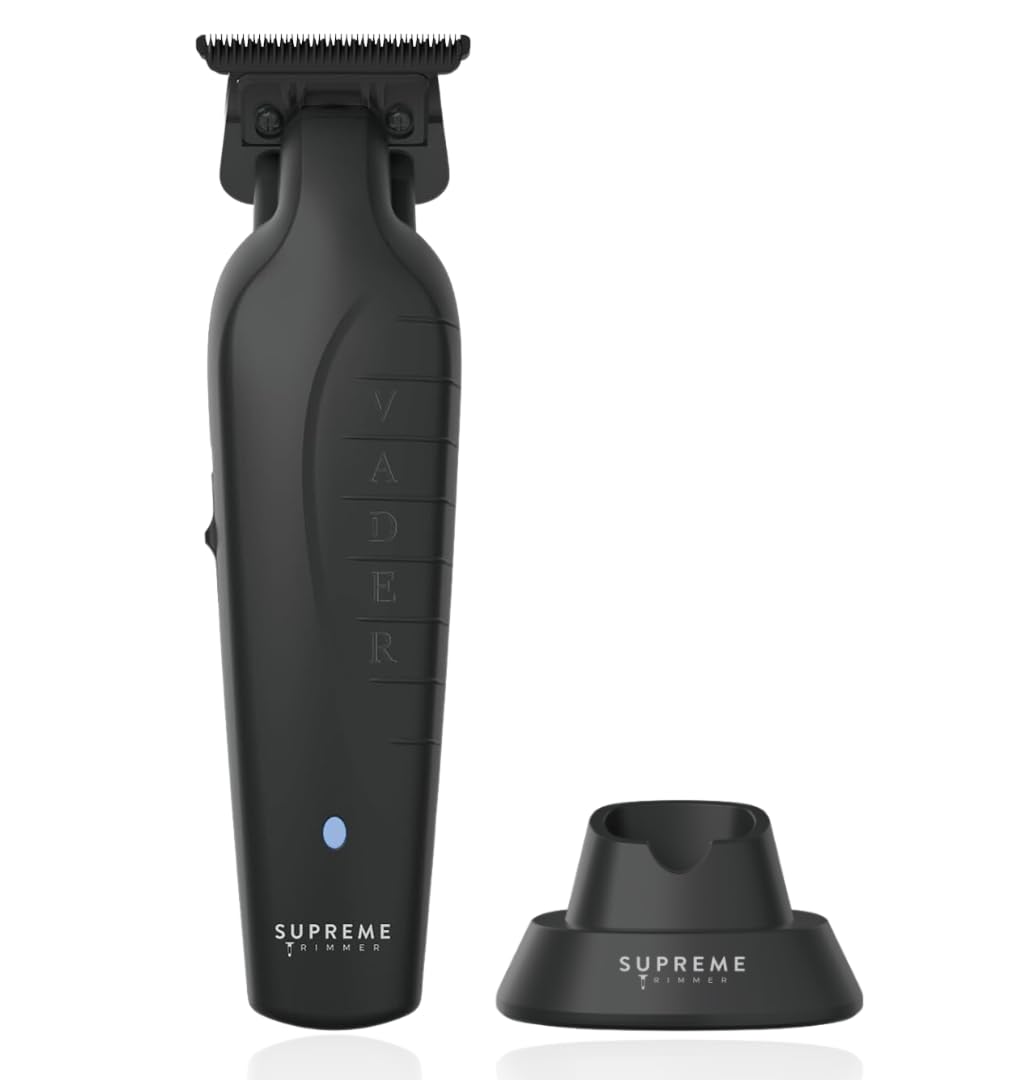 Supreme Trimmer Vader front view showing sleek ergonomic body and balanced grip
