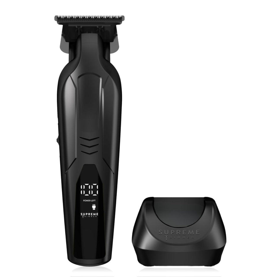 Supreme Trimmer Vader Lite front view showing sleek body and portability benefit