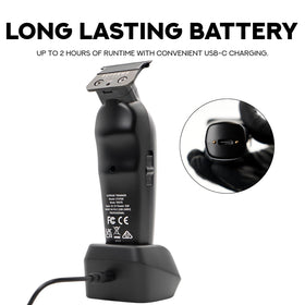 Supreme Trimmer side profile showing ergonomic shape for reduced hand fatigue