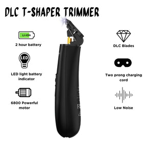 Supreme Trimmer DLC blade closeup showing zero-gap edge for precise, snag-free detailing