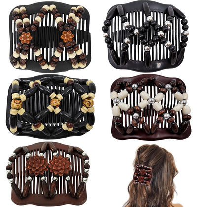 Suptizizkz front packaging showing five assorted combs and benefits