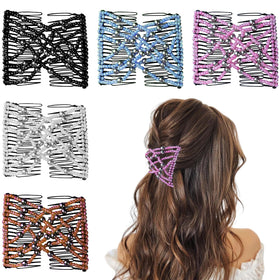 Suptizizkz front packaging showing five colorful double combs and benefit of variety