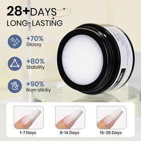 SUPWEE display of 36 nail extension molds included for consistent forms