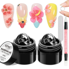 SUPWEE clear gel front packaging showing kit contents and benefits