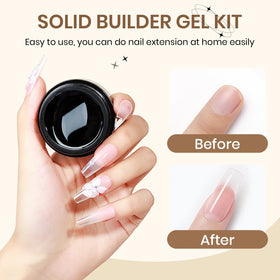 SUPWEE clear gel jar close-up showing non-stick texture for precise sculpting