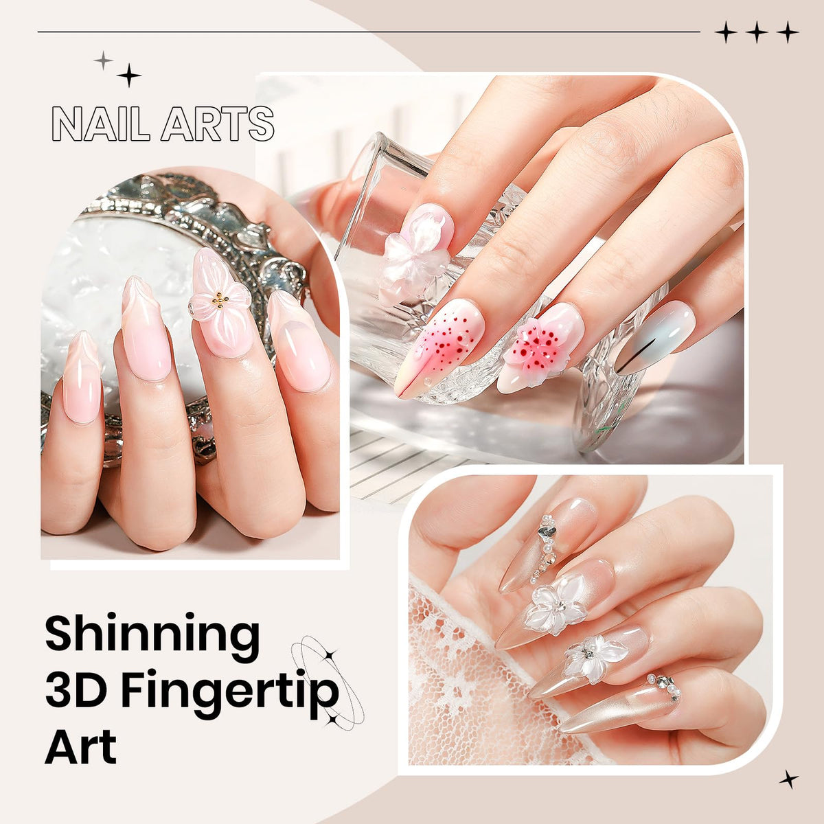 SUPWEE gel being sculpted with pen for detailed accents
