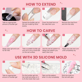 SUPWEE home manicure setup showing kit in use for DIY salon-quality nails