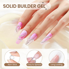 SUPWEE kit arranged on table showing included tools for DIY salon-quality nails