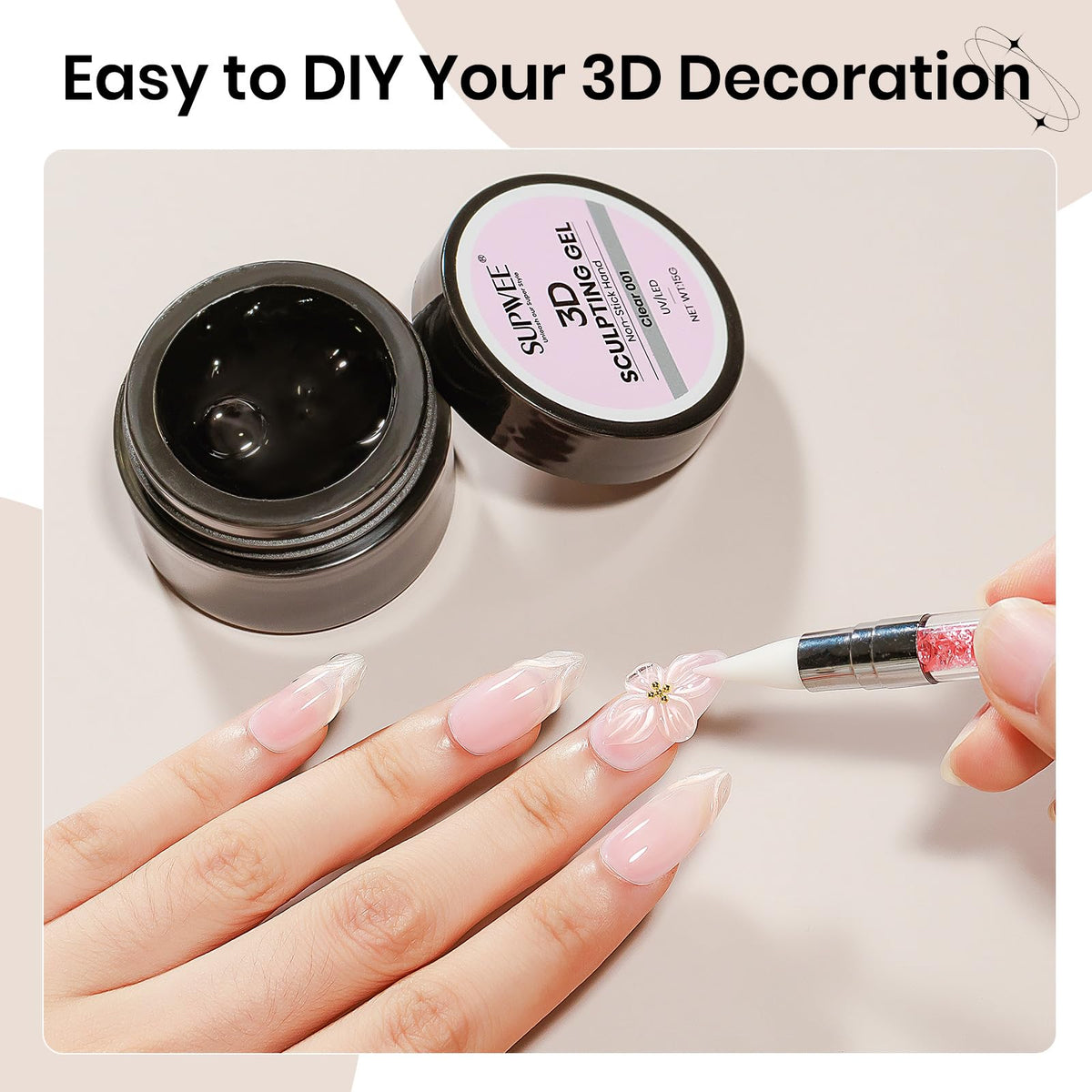 SUPWEE home manicure scene demonstrating easy DIY use