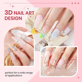 SUPWEE carved nail detail under lamp highlighting fine texture control