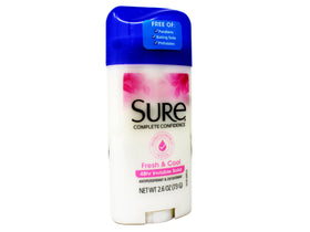 Applying Sure underarm demonstrating coverage and reliable protection benefit