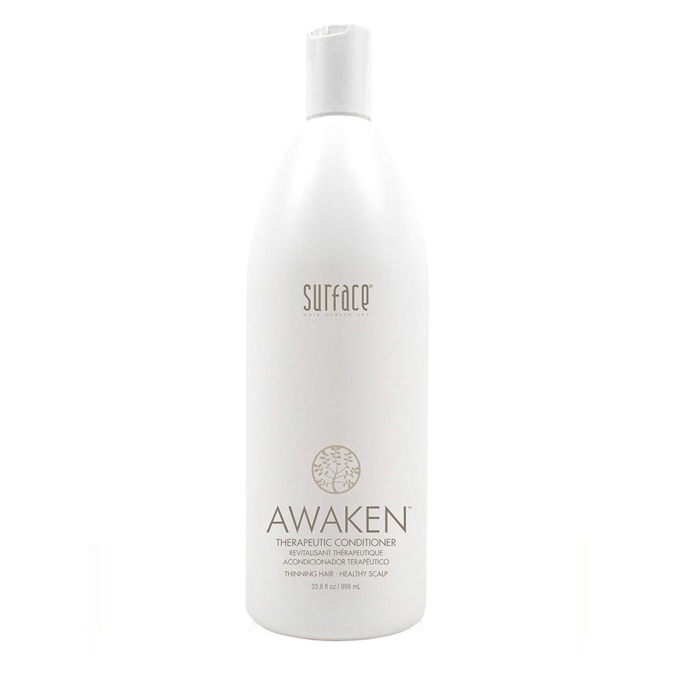 SURFACE front bottle showing label and 33.8 oz size for clear product identity and benefit