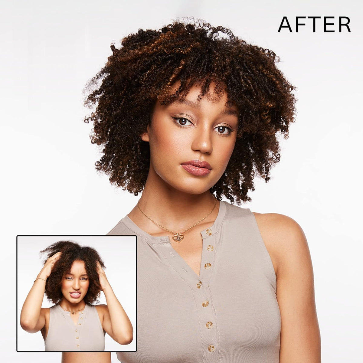 After blow-dry Surface Awaken Mousse delivers lift and long-lasting volume