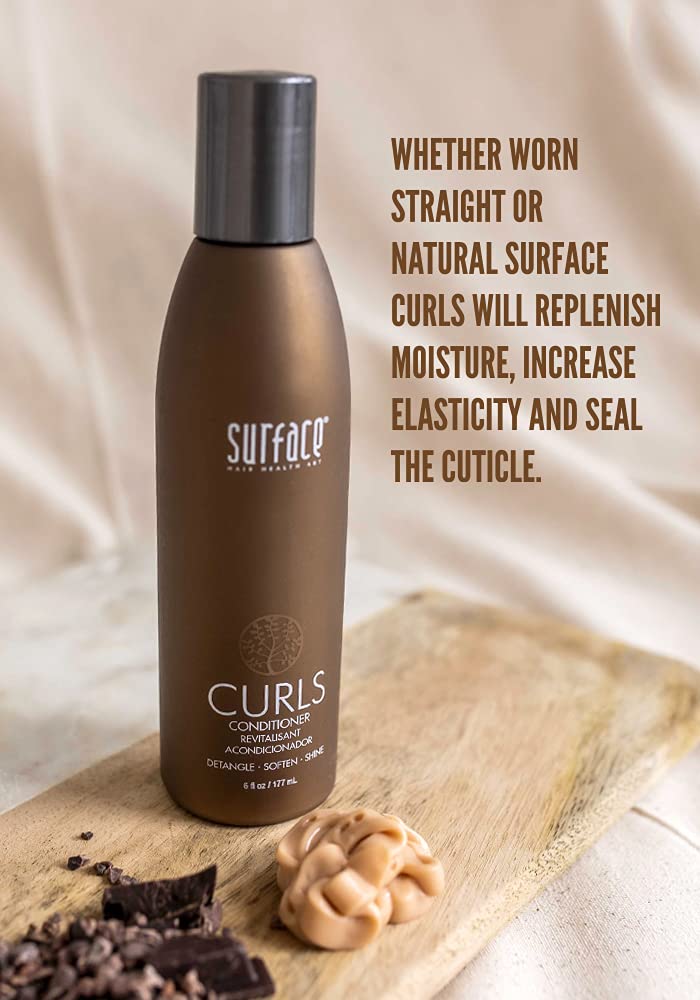 Surface conditioner cream texture swatch highlighting moisture and slip