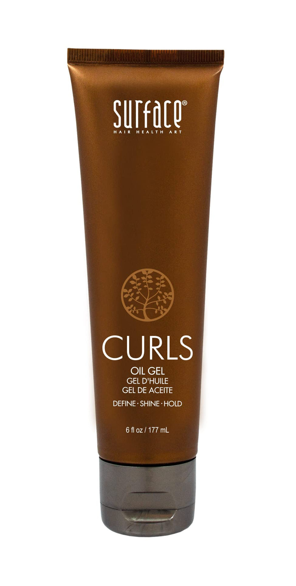 SURFACE front bottle view showing label and 6 fl oz size with clear benefit