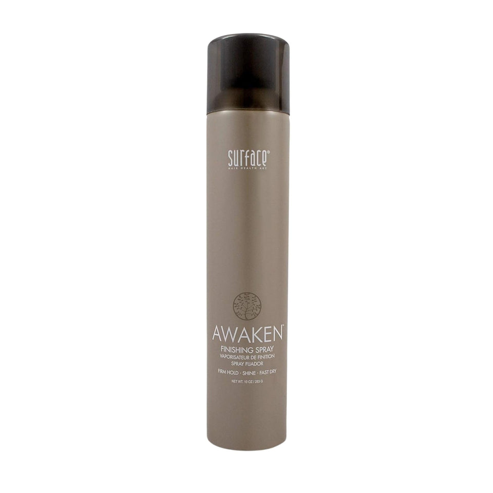 SURFACE front bottle view showing product and clean design benefit