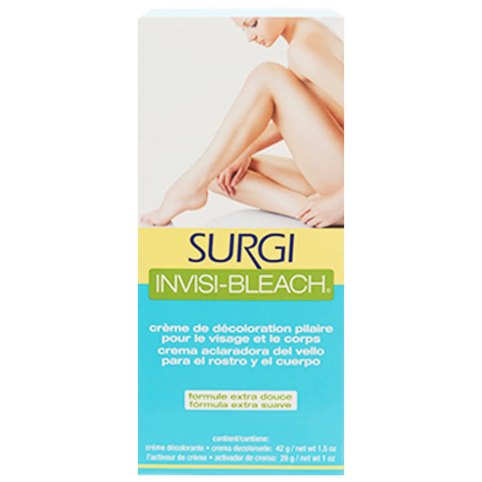 Surgiwax front packaging showing product tube and gentle formula benefits