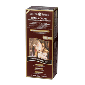 Surya Brasil application on hair demonstrating simple at-home coloring benefit