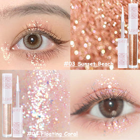 SUSIKEKI glitter accent on inner corner creating brightening effect for eyes