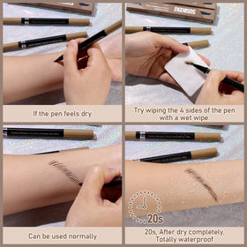 SUSIKEKI lifestyle shot in a makeup bag with mirror for quick touch-ups benefit