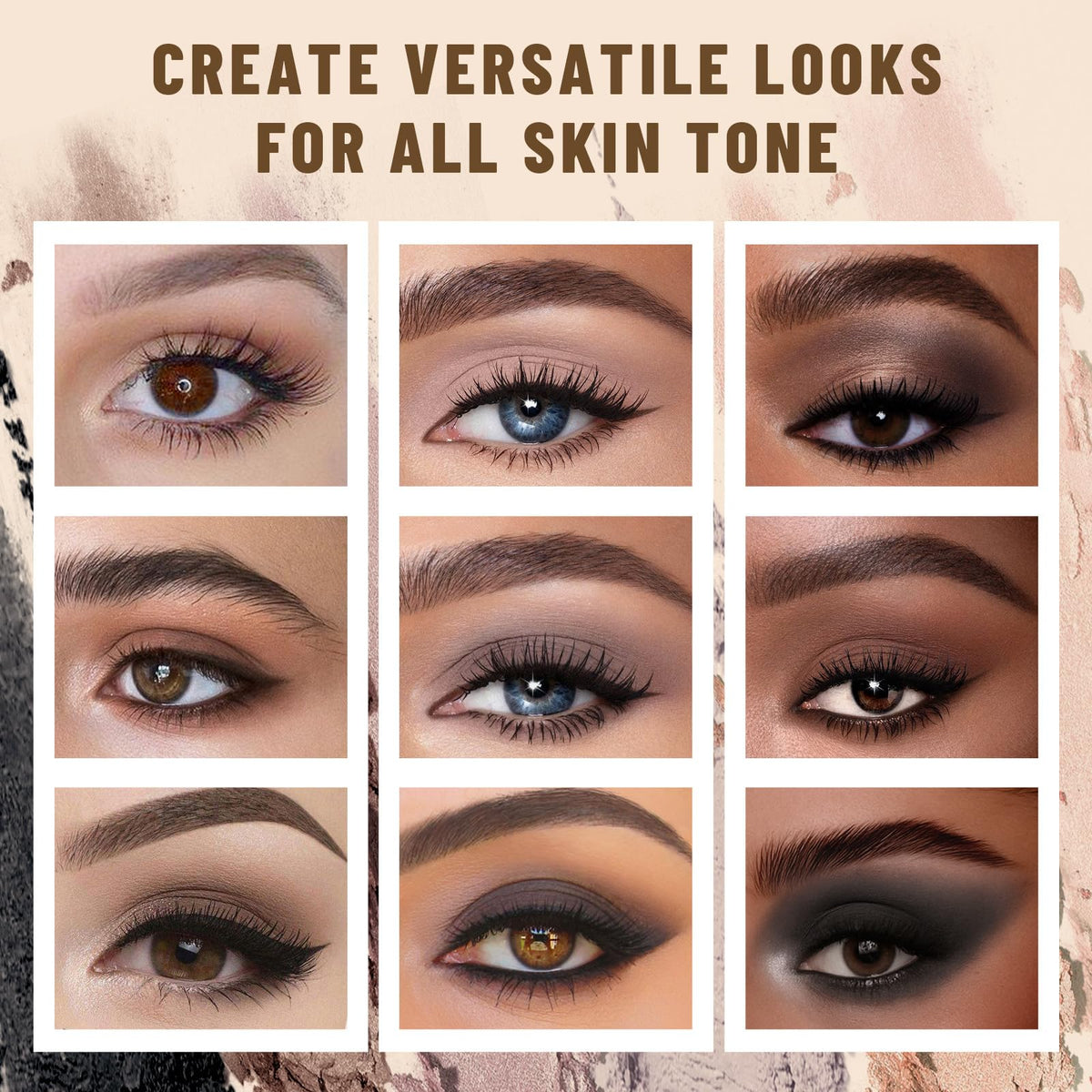 SUSIKEKI applied smoky eye look demonstrating buildable matte depth benefit