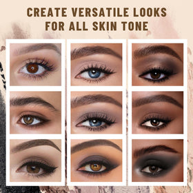 SUSIKEKI applied smoky eye look demonstrating buildable matte depth benefit