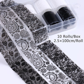 SUTOKAKA close-up of intricate lace patterns, highlighting precise detail for elegant nails
