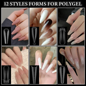 SUTOKAKA 30ml slip solution with glass cup demonstrating ease of smoothing polygel