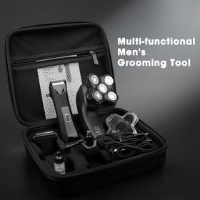 Suttik trimmer held in hand to show compact size and travel readiness