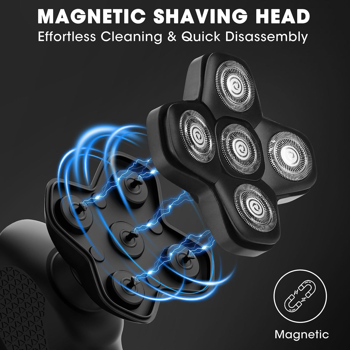 Suttik trimmer used in shower demonstrating waterproof convenience