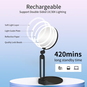 Suupvaor height extended demonstrating scale and adjustable viewing angles