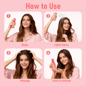 SUYSUNY lifestyle travel quick refresh for on-the-go hair revival