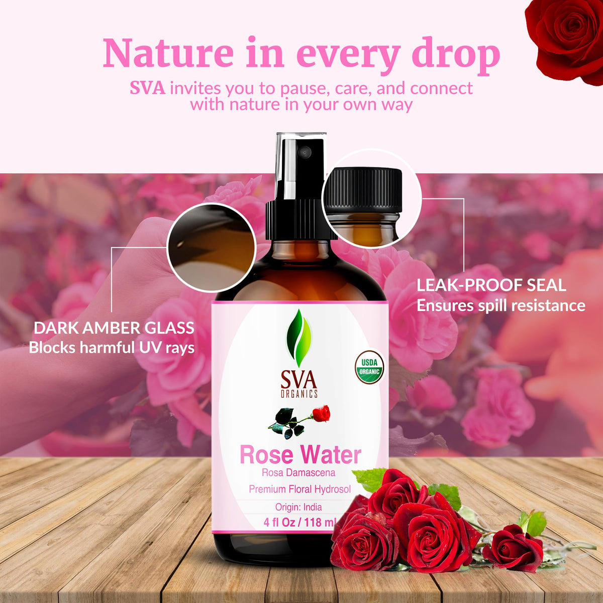 SVA ORGANICS misting pillowcase as linen spray for fresh-scented sleep benefit