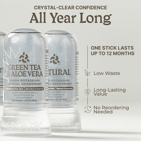 SVARA green tea and aloe scent display suggesting light, refreshing aroma